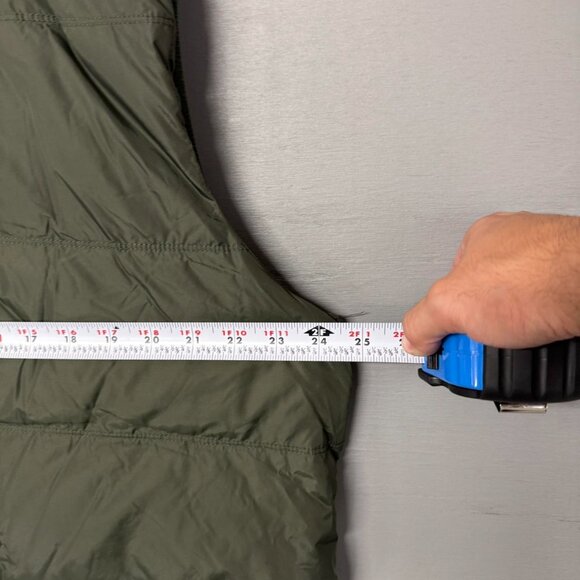 Orvis Essex Down Puffer Zip Up Military Style Green Vest Men’s Large - Picture 6 of 6